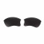 HKUCO Blue+Black+24K Gold Polarized Replacement Lenses for Oakley Flak Jacket XLJ Sunglasses